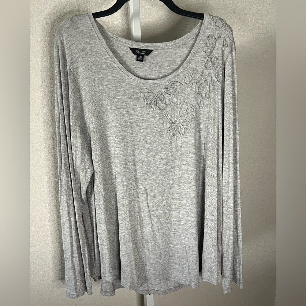 NEW!NWT simply Vera Vera Wang Lightweight Tunic